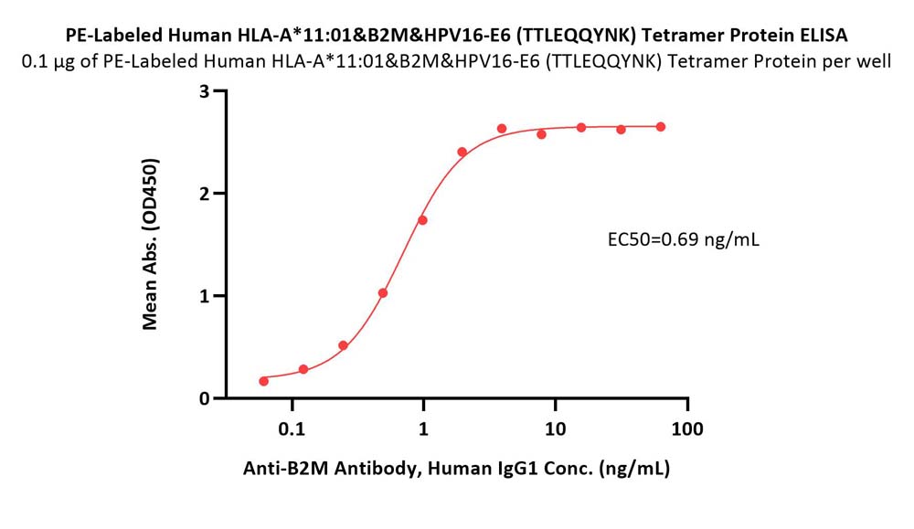  HLA-A*1101 & B2M & HPV16-E6 (TTLEQQYNK) ELISA