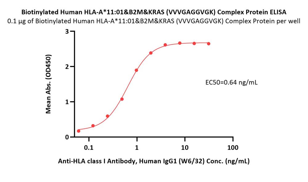  HLA-A*1101 & B2M & KRAS (VVVGAGGVGK) ELISA