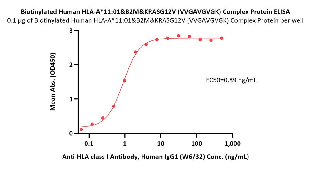  HLA-A*1101 | B2M | KRASG12V (VVGAVGVGK) ELISA