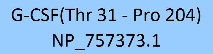 G-CSF Structure